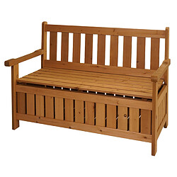 Mendler Banc de jardin en bois - 2 places