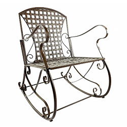 Avis L'héritier du temps rocking chair Louisiane - marron