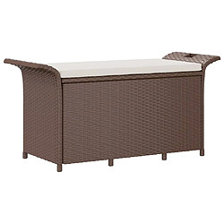 VidaXL Banc 116 cm - Marron