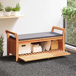 VIDAXL - Gris foncé