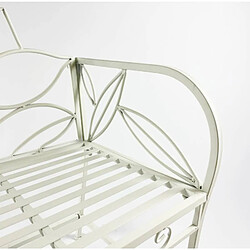 Avis L'héritier du temps Banc de jardin Tulipe - Blanc