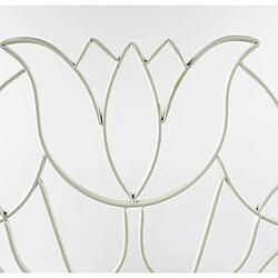 Acheter L'héritier du temps Banc de jardin Tulipe - Blanc