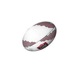 Acheter Gilbert OLD Gilbert Ballon rugby supporter Toulon - Blanc