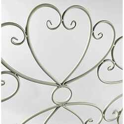 Avis L'héritier du temps Banc de jardin Margharet - Blanc