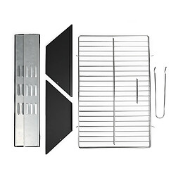 Livoo Barbecue à charbon pliable 44.5x28.5cm pas cher