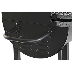 DKD Home Decor Barbecue en acier 91x45cm - Noir pas cher