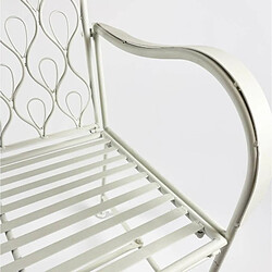 Acheter L'héritier du temps Banc de jardin 2 places - Blanc