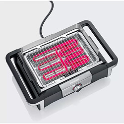 Avis Barbecue électrique sur pieds 3000w noir/inox - PG8118 - Digital Boost S - SEVERIN
