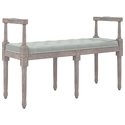 Vidaxl VIDA-XL Banc gris clair - 110x40x70 cm