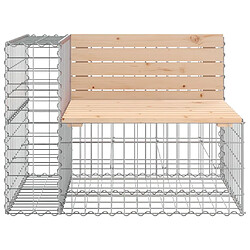 Acheter vidaXL Banc de jardin Gabion 184 cm