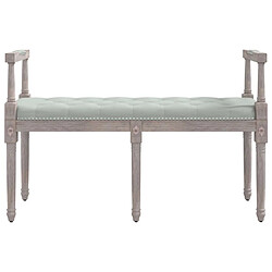 Avis Vidaxl VIDA-XL Banc gris clair - 110x40x70 cm