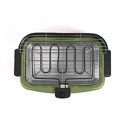 Barbecue électrique sur pieds 2000w kaki - dom297k - LIVOO