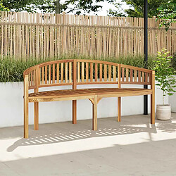 vidaXL Banc de Jardin en Teck - 180 cm