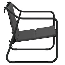 Acheter vidaXL Banc jardin 2 places - Textilène