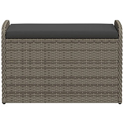 Acheter vidaXL Banc de Rangement Résine