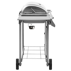 Avis vidaXL Barbecue gaz 4 brûleurs Argent