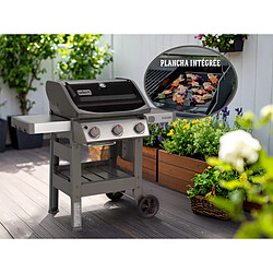 Barbecue à gaz sur pieds 3 feux 8.6kw - 45010353 - WEBER