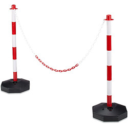 Acheter Helloshop26 Poteaux signalisation - Lot de 2