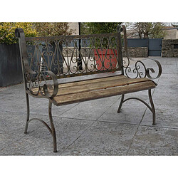 JARDIéco Jardideco Banc de Jardin Bordeaux