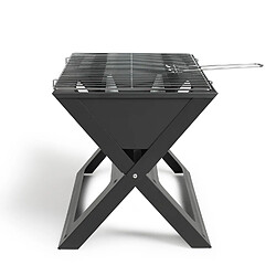 Livoo Barbecue à charbon pliable 44.5x28.5cm