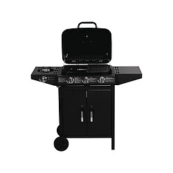 Avis Habitat Et Jardin Barbecue gaz Festa 4 - 4 brûleurs dont 1 latéral - 10.5kW - Noir