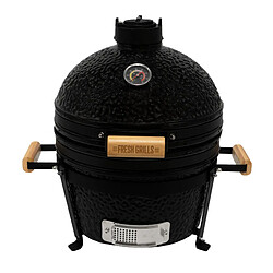 Monstershop Barbecue Kamado 40,6cm - Noir