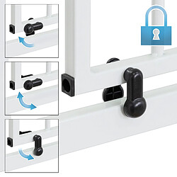 ECD Germany Protection de porte - Blanc pas cher