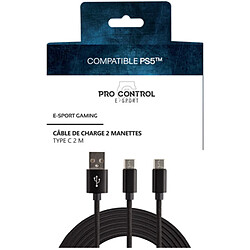Under Control Câble tressé USB-C 3M pour PS5