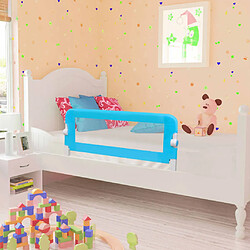 VidaXL Barrière de lit enfant - 102x42 cm - Bleu