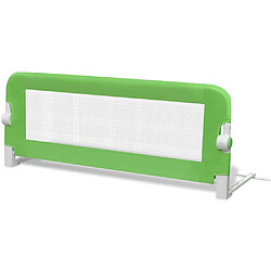 Avis vidaXL Barrière de lit de sécurité pour tout-petits 102x42cm - Vert
