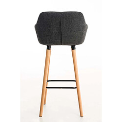Acheter Decoshop26 Lot de 2 tabourets de bar - Gris foncé