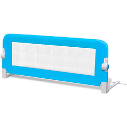 VidaXL Barrière de lit enfant - 102x42 cm - Bleu
