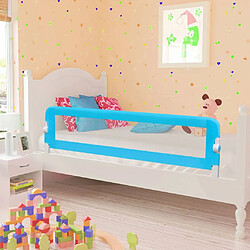 vidaXL Barrière de lit pour enfants 150x42 cm - Bleu