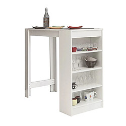 Mes Table de bar Taylor - Blanc