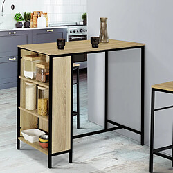 Table de Bar IDMARKET DETROIT