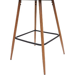 Decoshop26 Ensemble bar + 2 tabourets - Anthracite pas cher