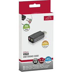 Speed Link SPEEDLINK VIGO Carte son USB - Noir