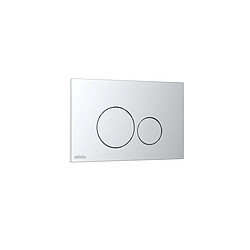 Alterna Plaque de commande Duo Chromé