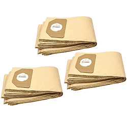 Vhbw Sacs d’aspirateur compatibles Rowenta Sacs pour aspirateur compatibles Rowenta - Papier - Filtration efficace - Réf. 6.904-263.0 - Modèles Allround NT, BP 61, Multikraft 29 L, RD 400, RU 300-399
