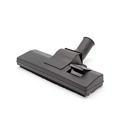 Vhbw buse de sol pour aspirateur Progress Buse de sol pour aspirateur Progress - Emboîtement rond 32 mm - Tête combinée sols durs et moquettes - Plaque métal et 2 roulettes - Compatible embout standard 32 mm