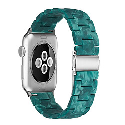 Acheter Wewoo Apple Watch - Bracelet vert poilu