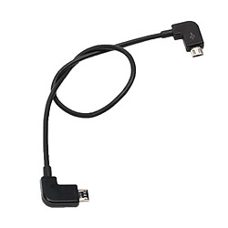Wewoo Câble connecteur Micro USB 30 cm noir