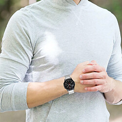 Cadorabo Bracelet Acier Inoxydable pour Montres 22mm pas cher
