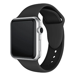 Wewoo Bracelet Apple Watch série 3/2/1 38mm - Noir
