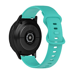 Avizar Bracelet Turquoise Galaxy Watch Active 2 Bracelet silicone pour Samsung 40mm - Confortable et ajustable - Largeur 20 mm