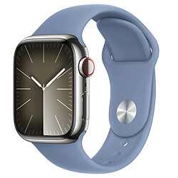 Apple Sport Band Taille S/M - Winter Blue