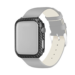 Wewoo Protection fibre de carbone PC Apple Watch 42mm Étui de protection montre - Léger - Facile à installer - Accès complet aux boutons