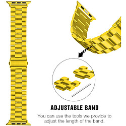 Avis Cadorabo Bracelet acier inoxydable Apple Watch 42-45mm