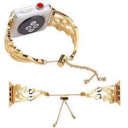 Wewoo Bracelet LOVE pour Apple Watch 38 mm
