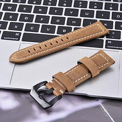 Avis Wewoo Huawei Watch GT/2 Pro - Bracelet boucle en cuir givré noir